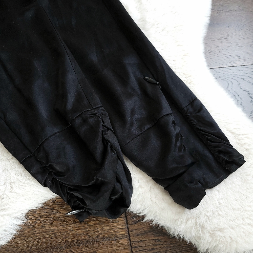 Vintage Juicy Couture Y2K Silk Minimilist Cargo Catsuit - Picture 8 of 10